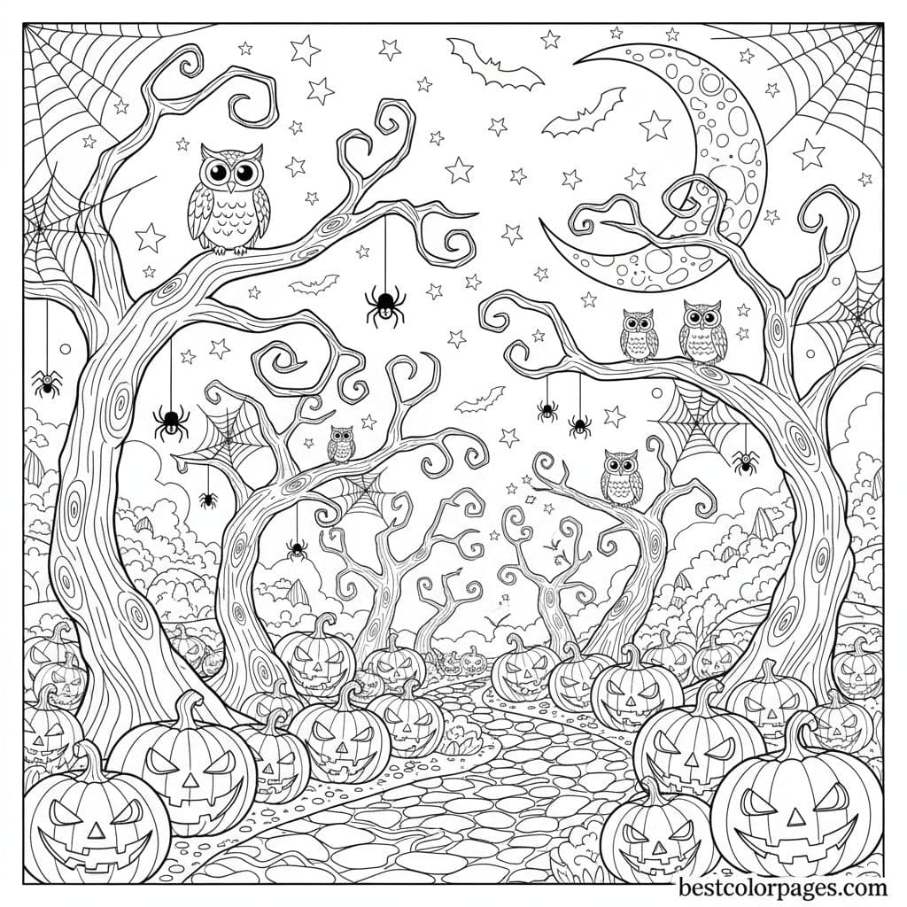 Spooky Forest Trail Adventure Awaits